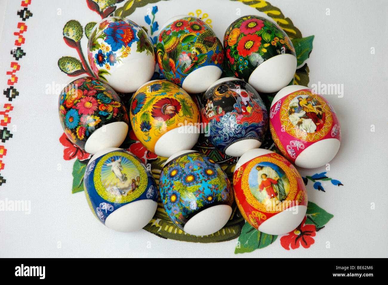 Russian Easter eggs Stock Photo Alamy