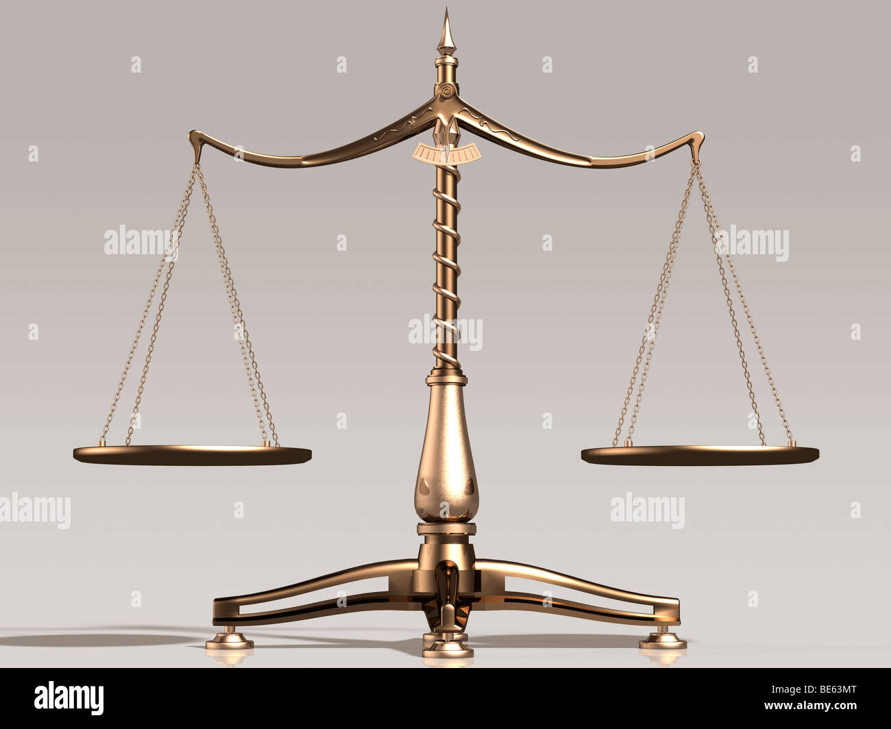 Brass scales Stock Photo Alamy