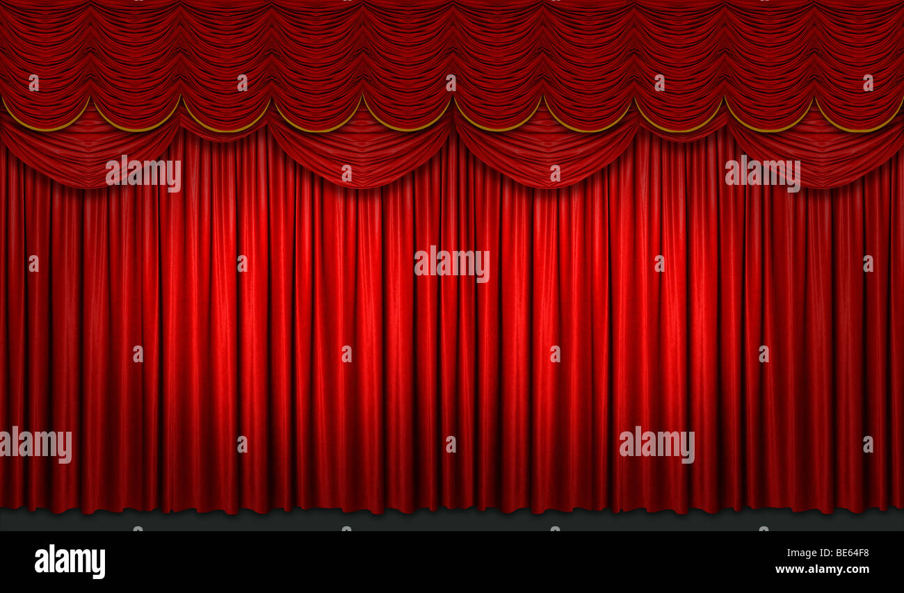 Stage curtain hi-res stock photography and images - Alamy