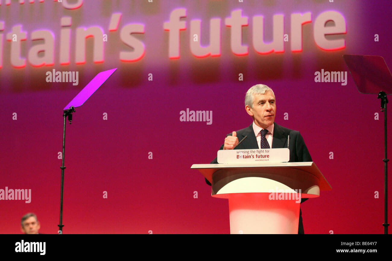 JACK STRAW LABOUR PARTY 21 September 2008 MANCHESTER CENTRAL MANCHESTER