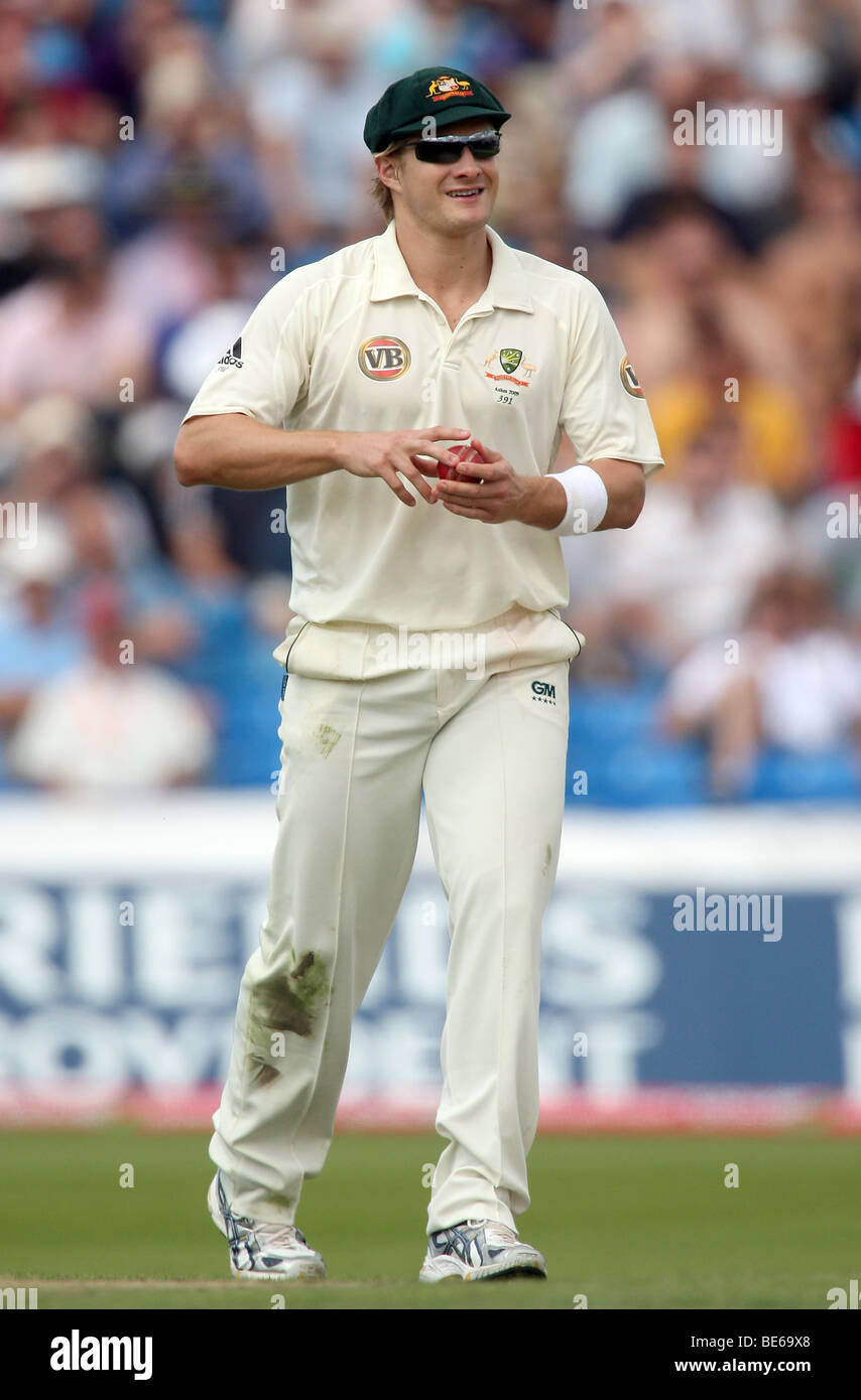 SHANE WATSON AUSTRALIA HEADINGLEY LEEDS ENGLAND 09 August 2009 Stock Photo