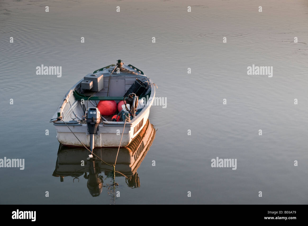 A small fishing boat in Baltimore, West Cork, Ireland Stock Photo