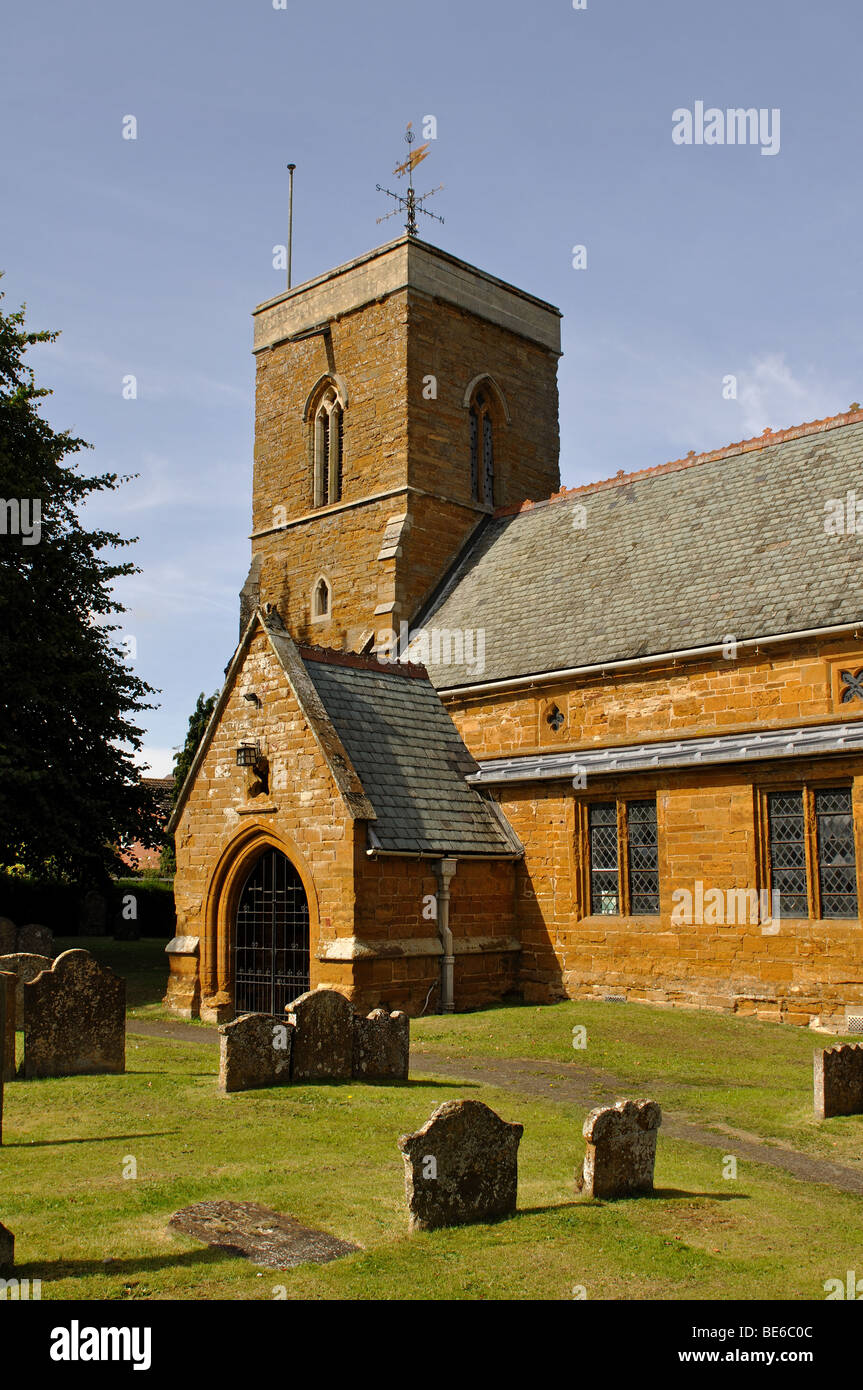 St. Peter and St. Paul Church, Heyford, Northamptonshire, England, UK Stock Photo