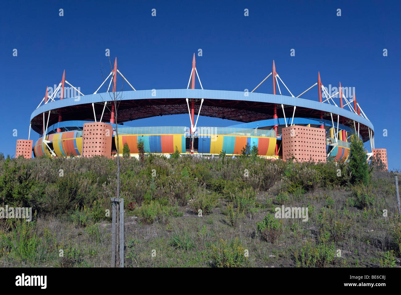 Stadium, architect Tomás Taveira, Aveiro, Portugal, Europe Stock Photo -  Alamy