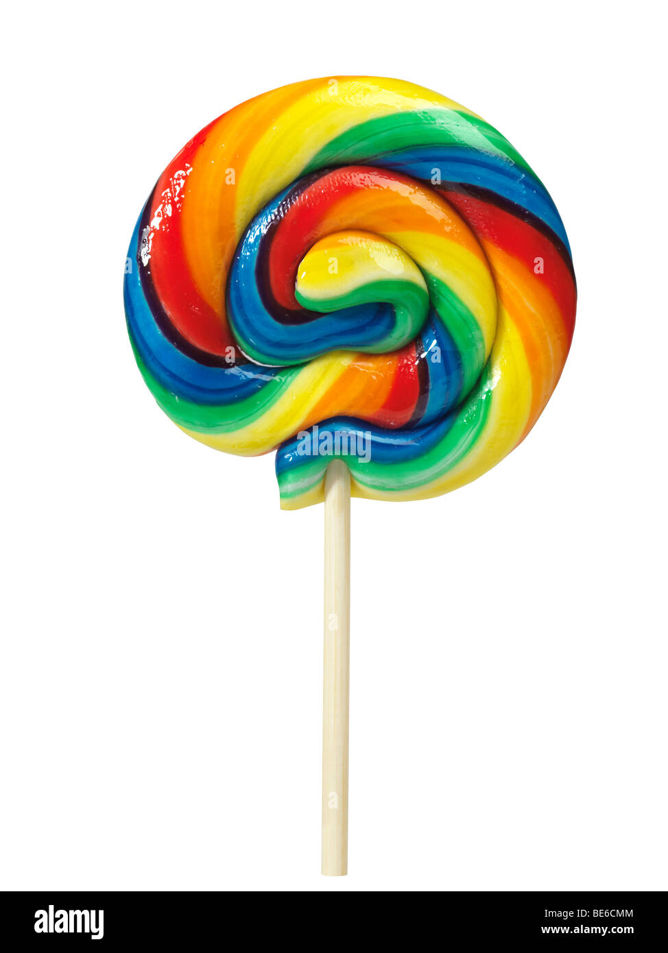 Colorful appetizing lollipop Stock Photo