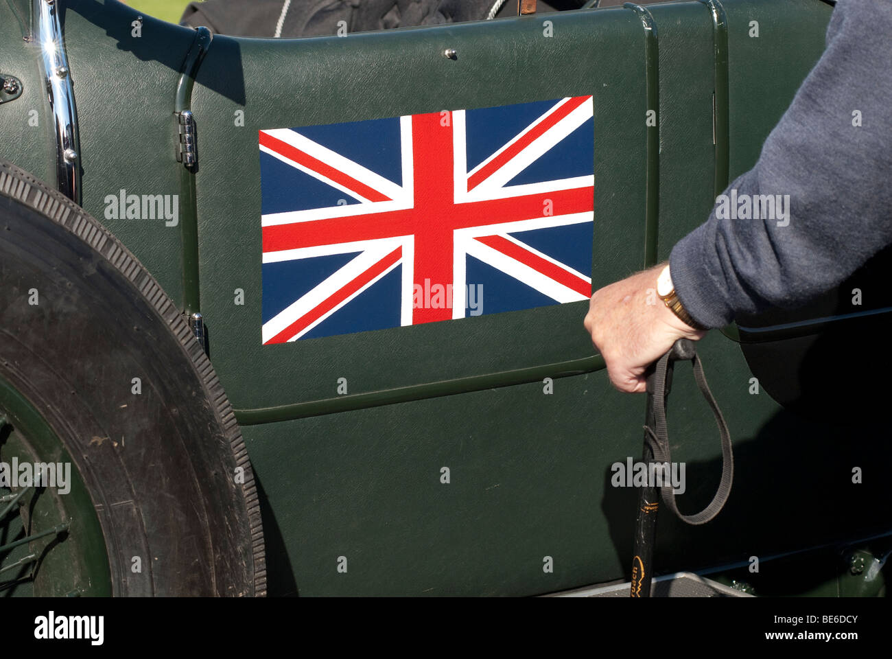 Vintage Car Rally Morecambe Stock Photo Alamy