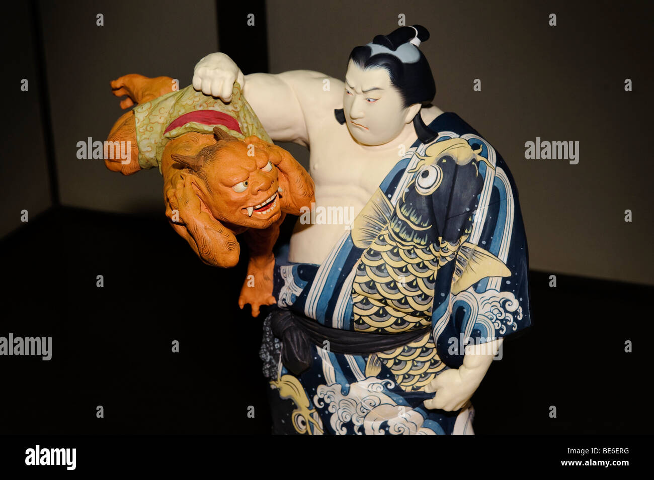 Hakata dolls, Fukuoka city, Fukuoka prefecture, Japan, June 5, 2009. Stock Photo