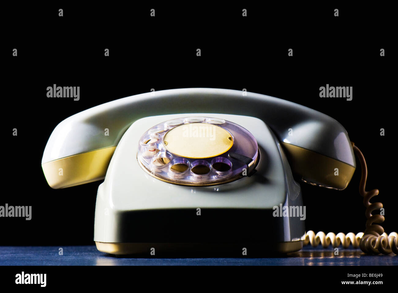 Rotary telephone, still life Stock Photo