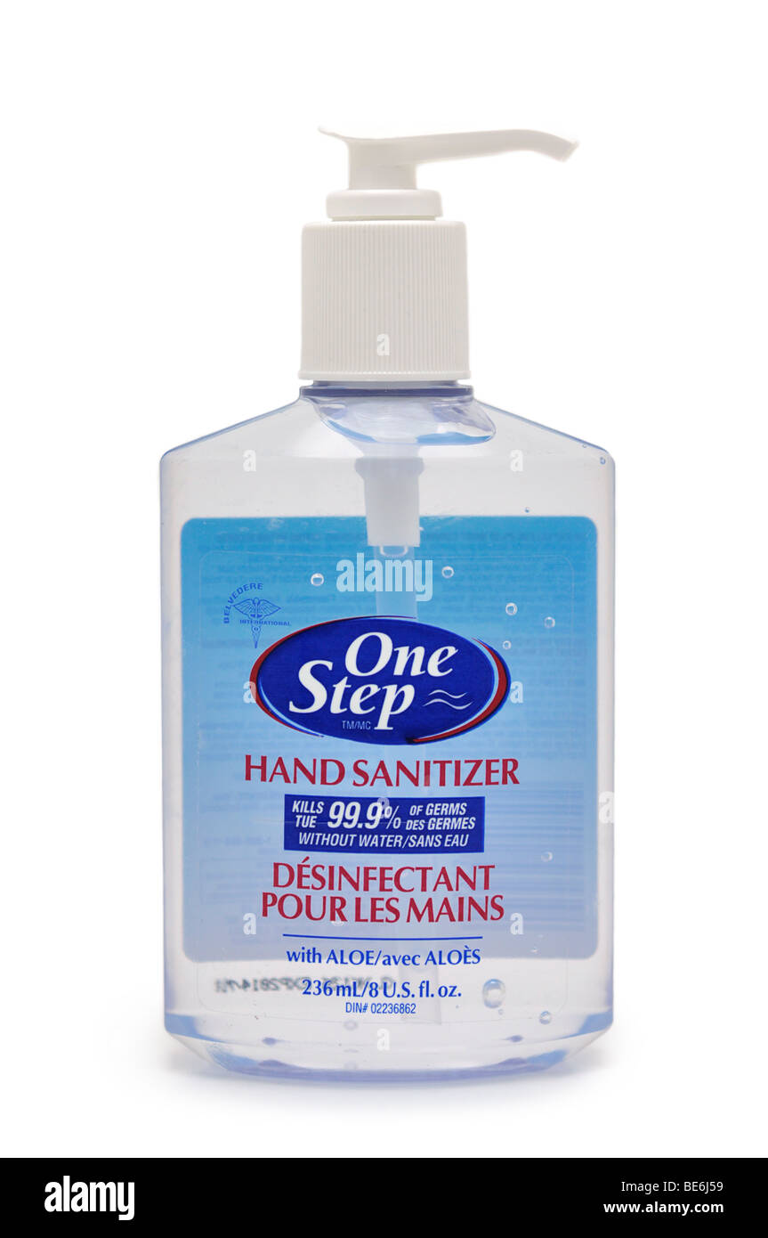 Hand Sanitizer / Disinfectant Gel. Stock Photo