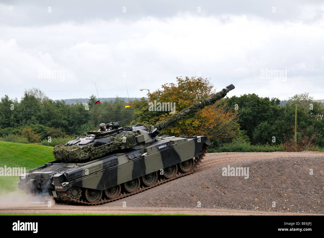 Chieftain British military tank. Stock Photo