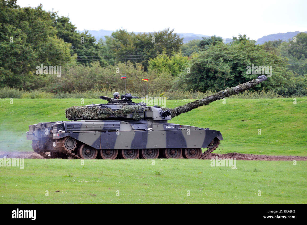 Chieftain British military tank. Stock Photo