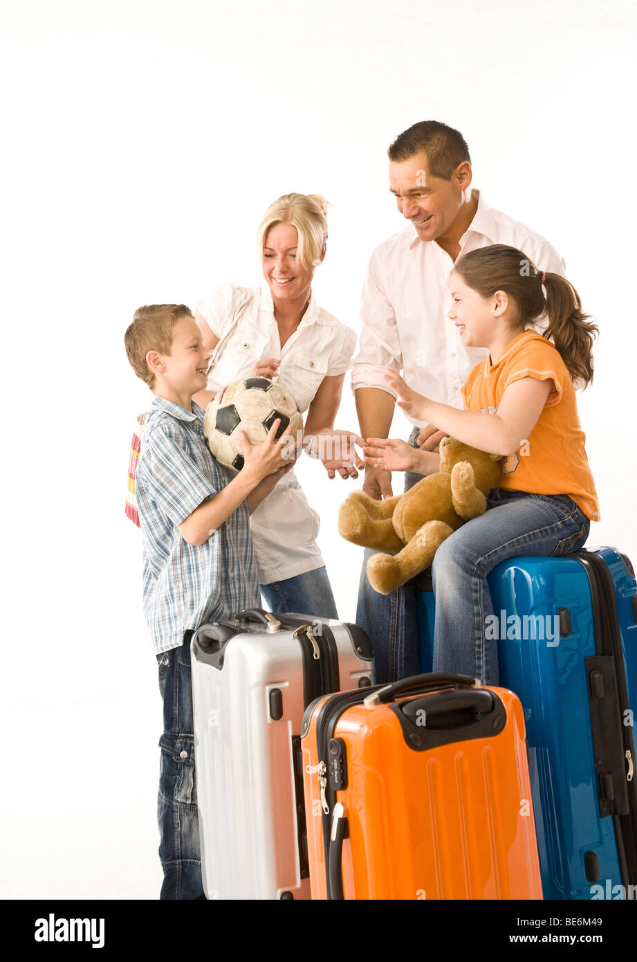 Teen suitcase family hires stock photography and images Alamy