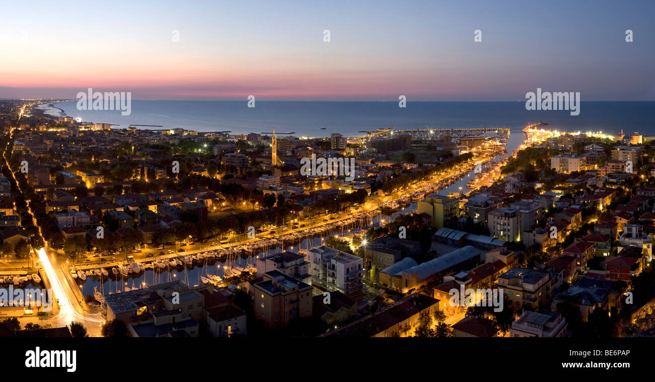 Skyline Rimini Rimini panoramic hi-res stock photography and images - Alamy