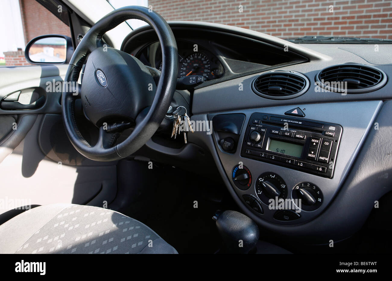Ford Focus interior Stock Photo - Alamy