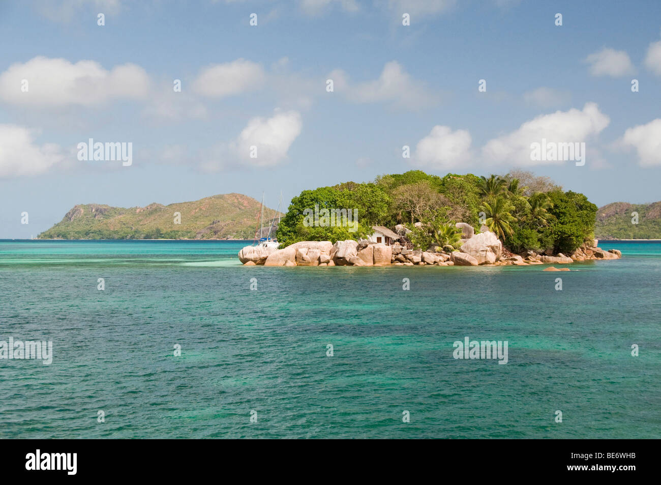Chauve Souris Islet, Seychelles, Africa, Indian Ocean Stock Photo