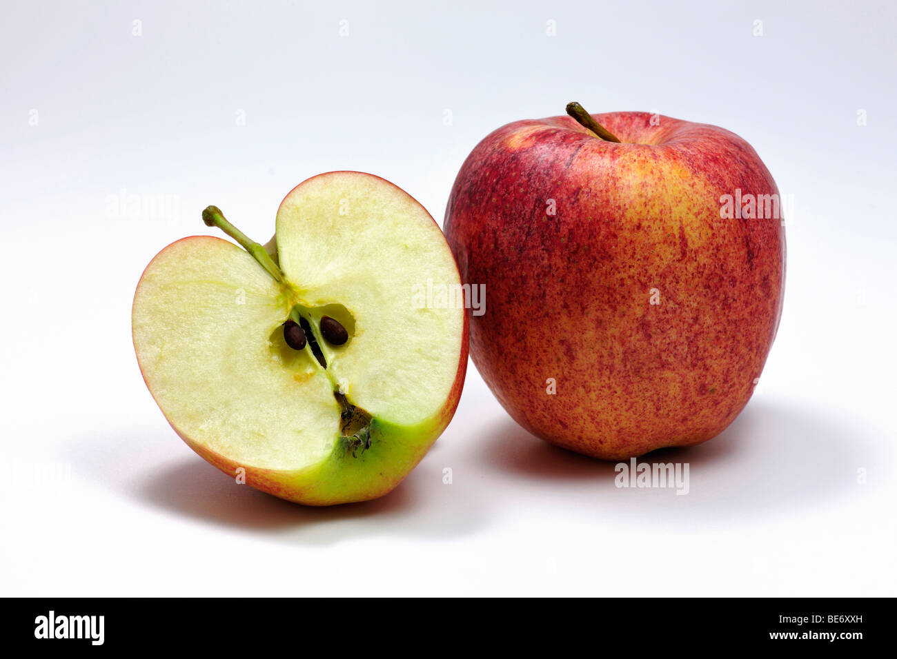 Gala apples Stock Photo