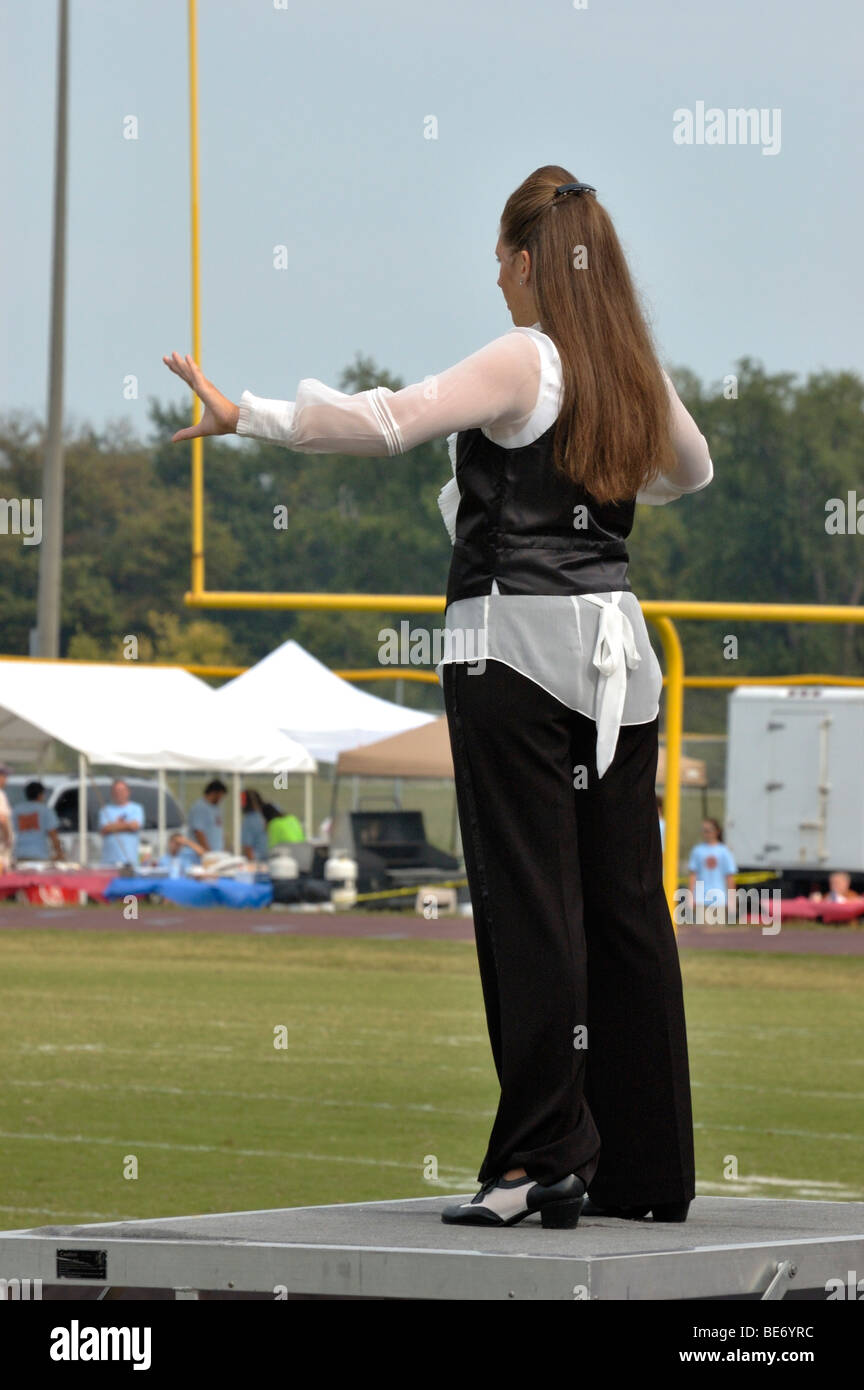 Marching band leader hires stock photography and images Alamy