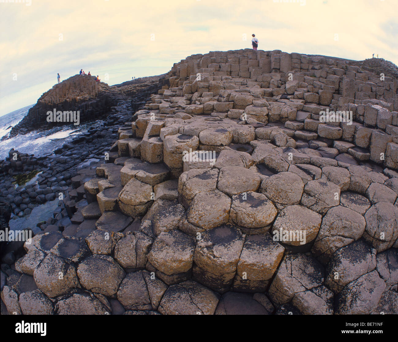 United Kingdom of Great Britain and Northern Ireland, Northern Ireland, Giant's Causeway Stock Photo