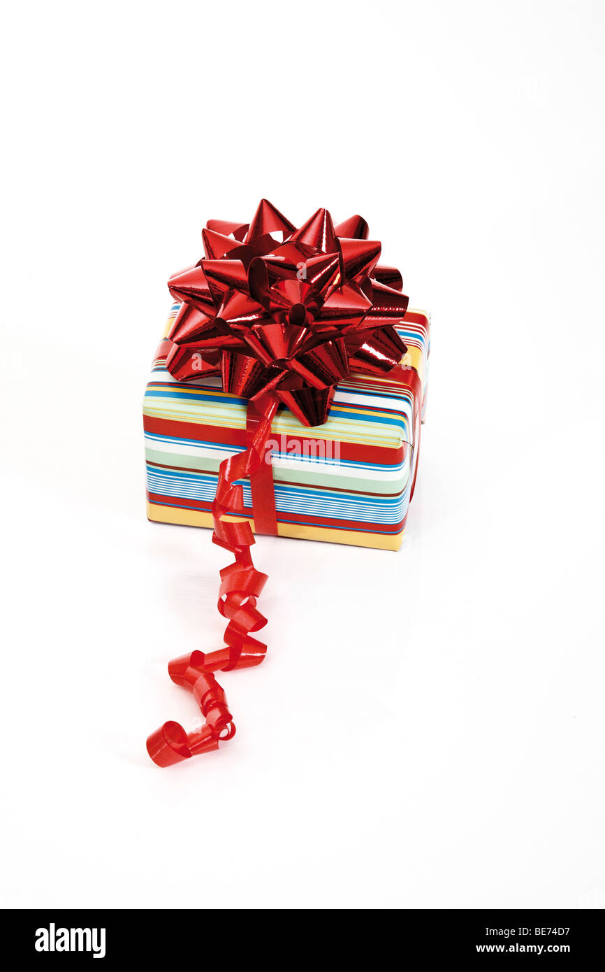 Present with a ribbon Stock Photo Alamy