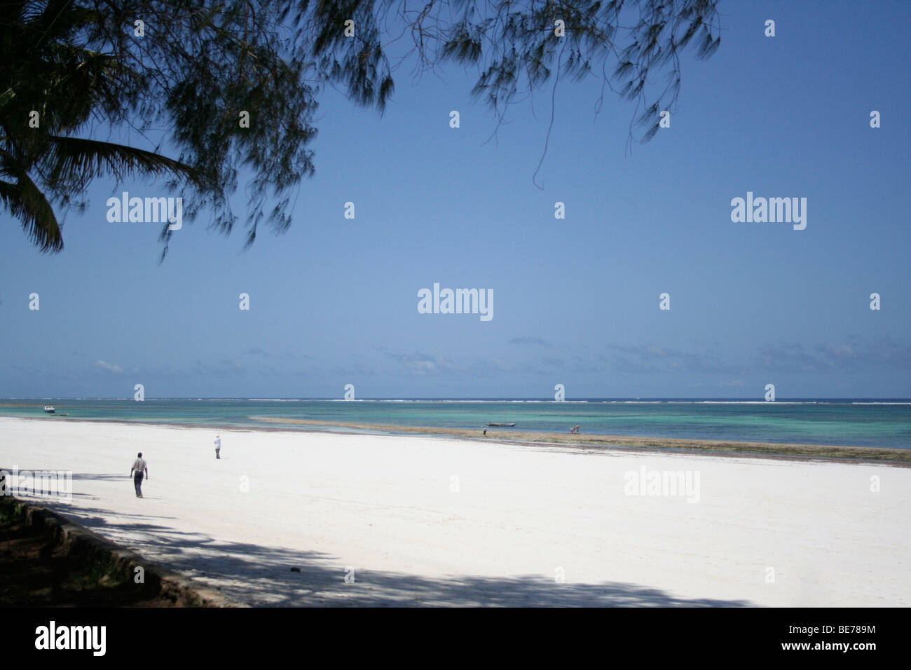 Diani Beach,  Mombasa, Kenya, Africa Stock Photo