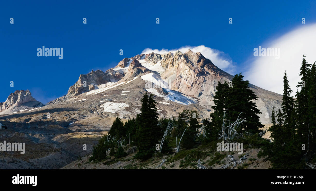 Mount Hood, volcano, Oregon, USA Stock Photo