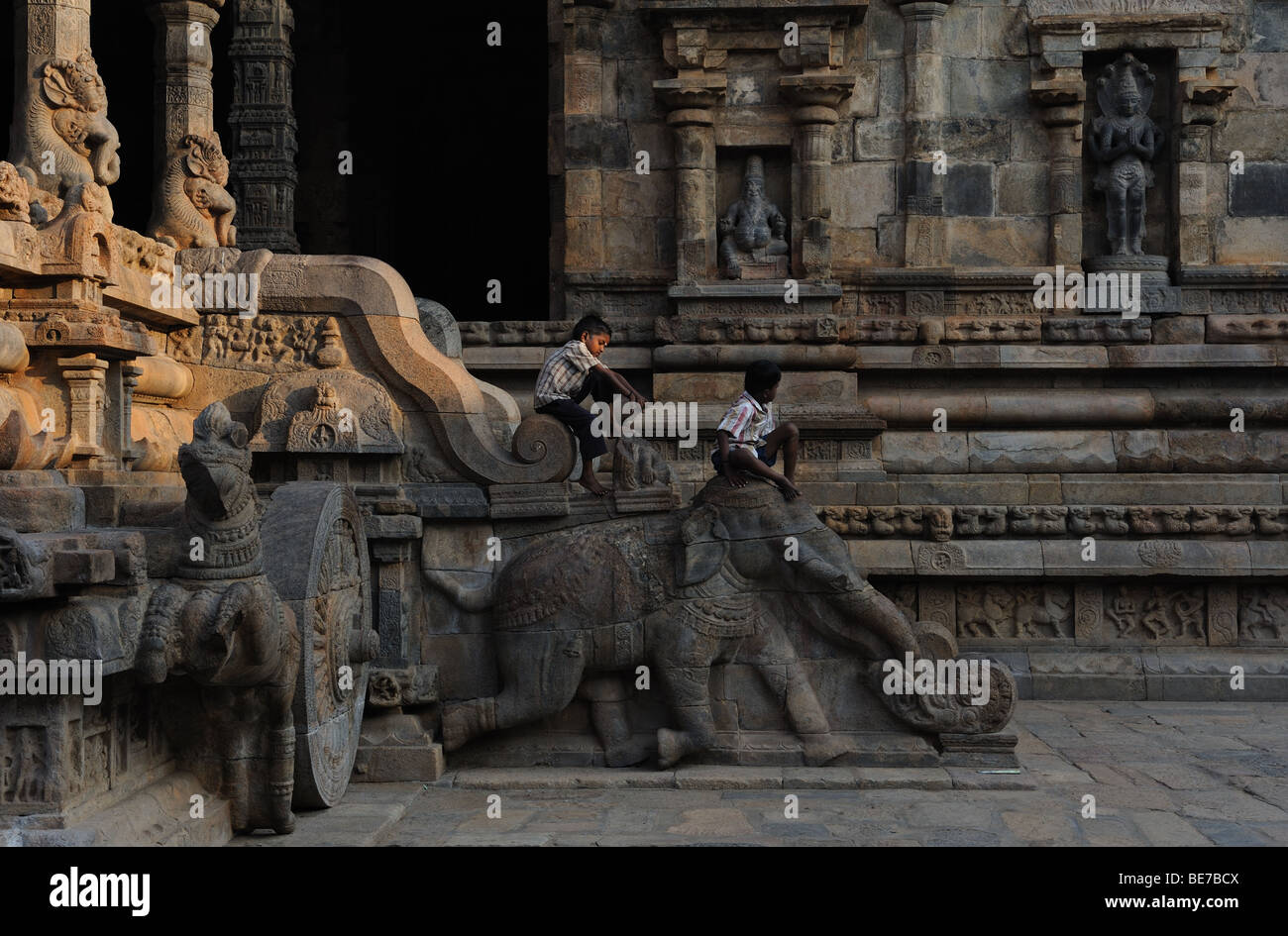 Chola's Temple of 12th century, World Heritage Site Stock Photo