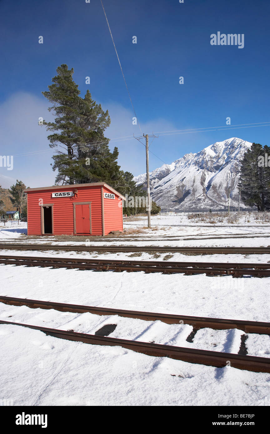 Cass Railway Station, Arthur's Pass Road, and Mt Misery, Canterbury