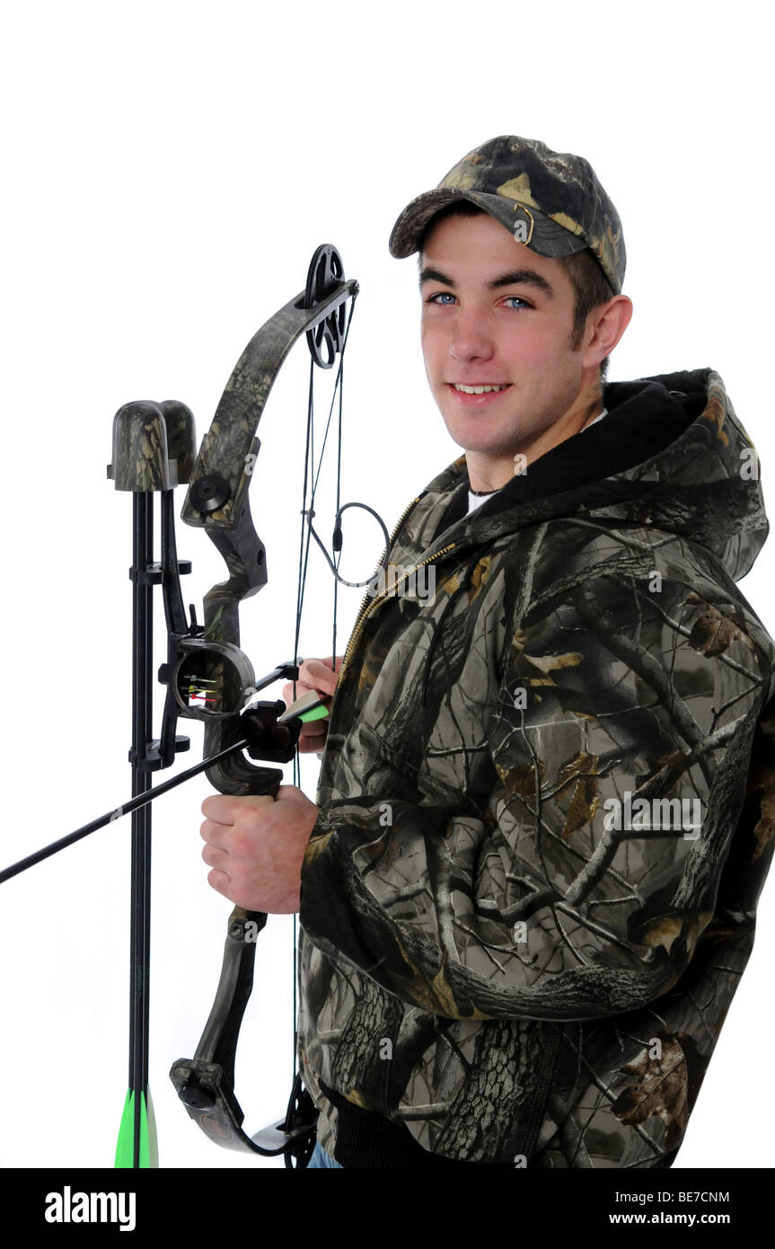 Hunter with bow and arrow hires stock photography and images Alamy