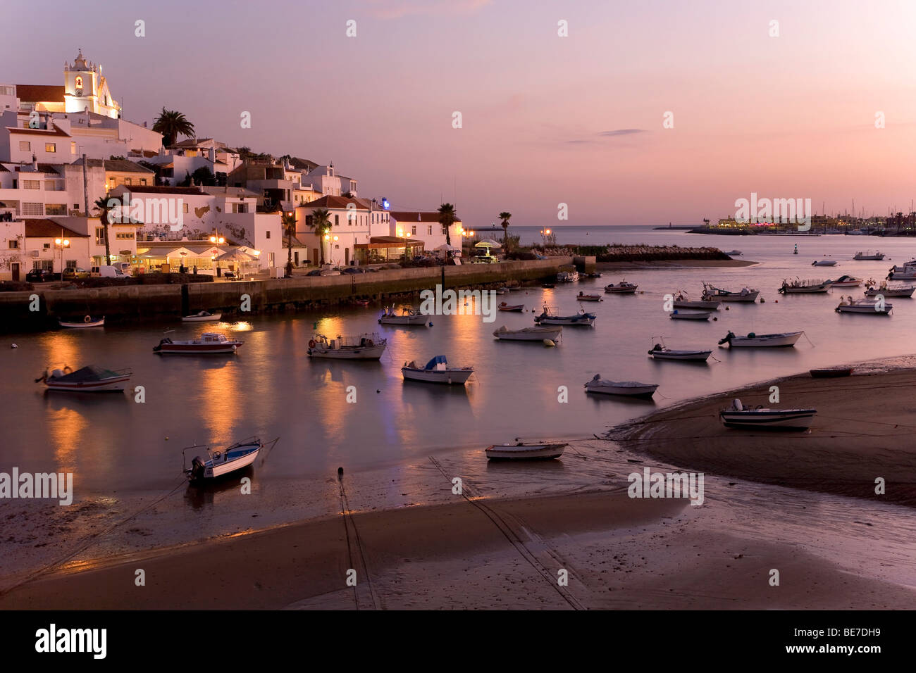 Ferragudo fishing village algarve portugal hires stock photography and