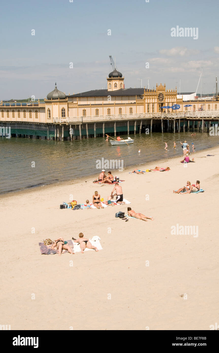 varberg sweden beach swedish summertime summer time Scandinavian
