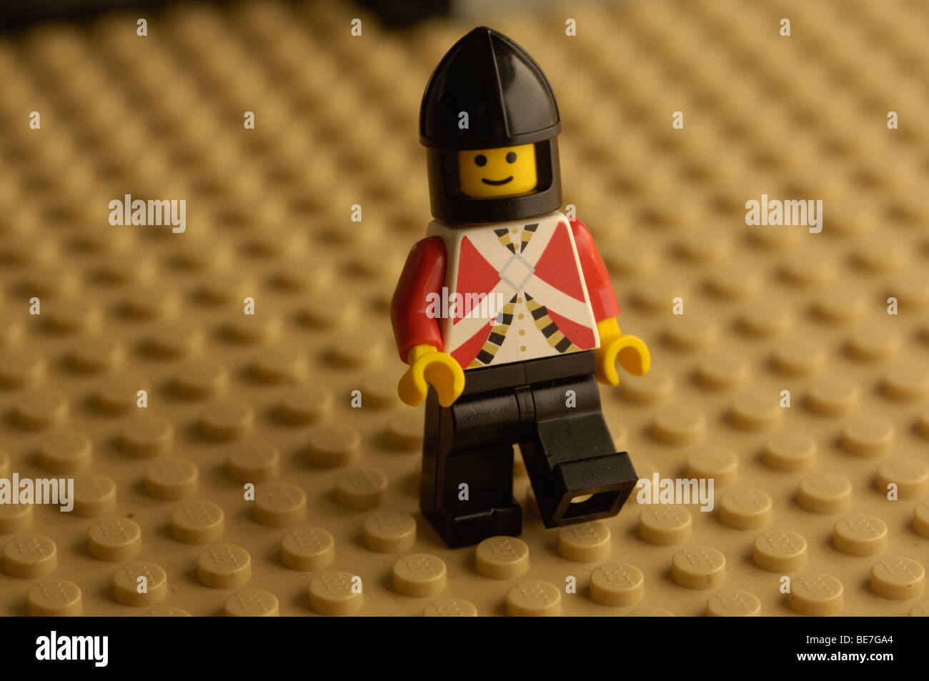 Macro lego solider Stock Photo