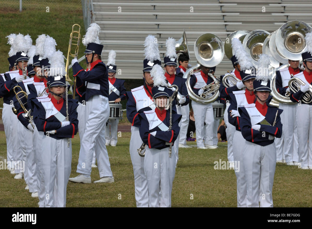 High school marching band hires stock photography and images Alamy