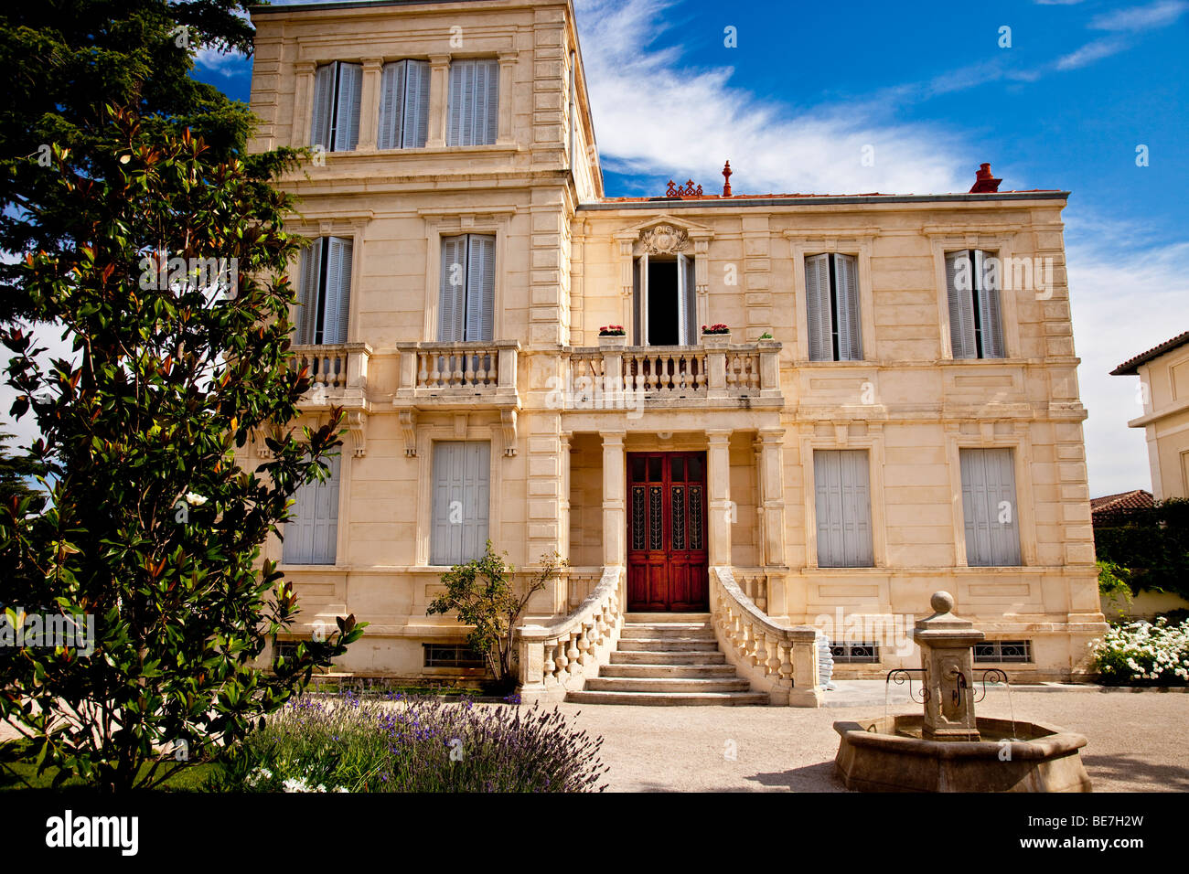 Villa in Saint Remy de-Provence France Stock Photo