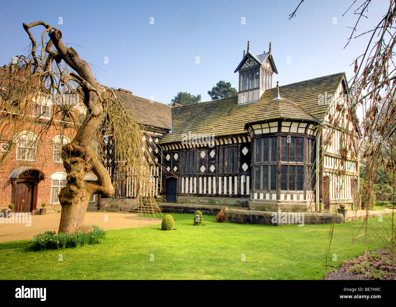 Rufford Hall Stock Photo