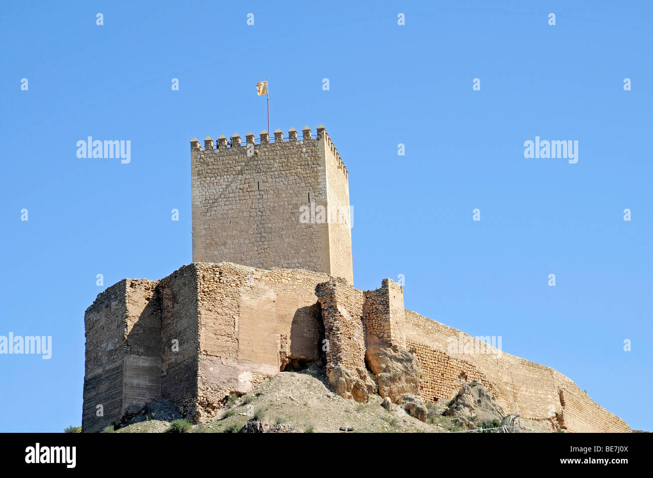 Fortaleza del Sol, castle, Castillo, museum, Lorca, Murcia, Spain ...