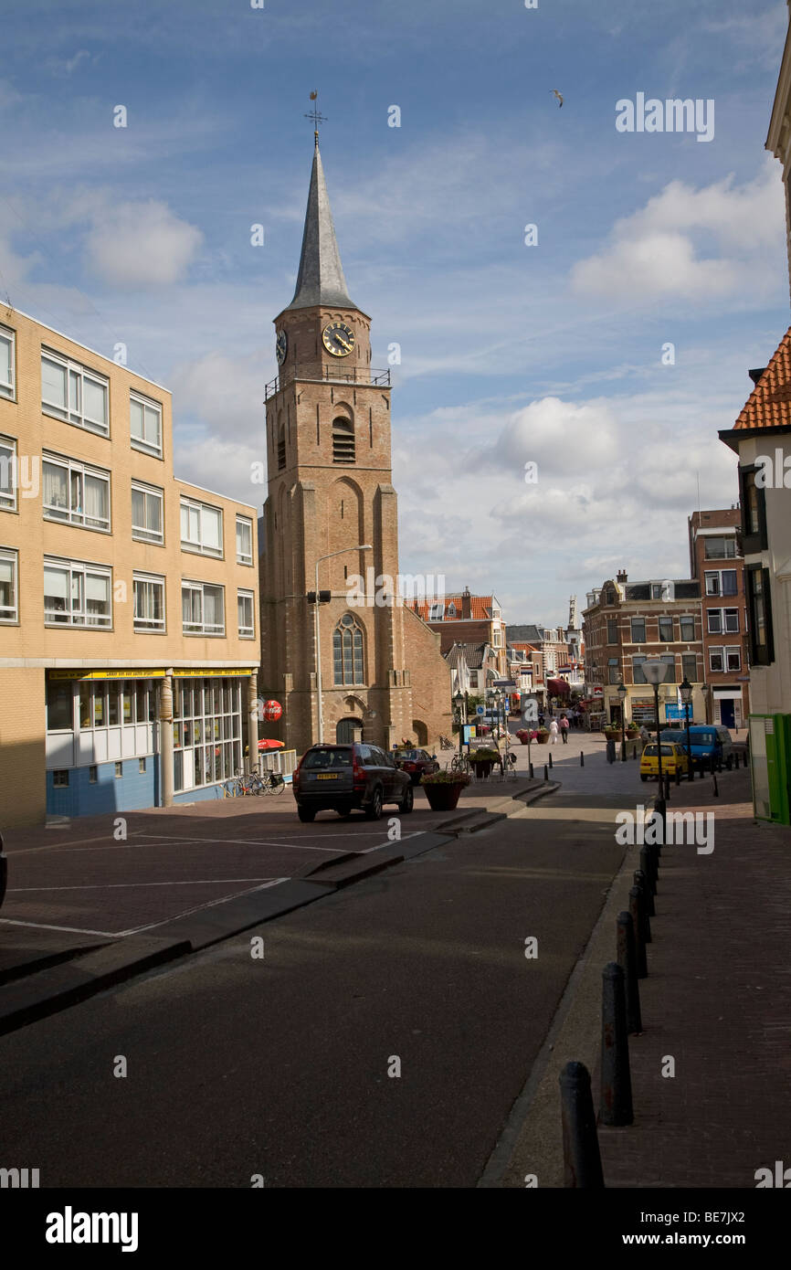 Oude Kirk church Scheveningen Holland Stock Photo