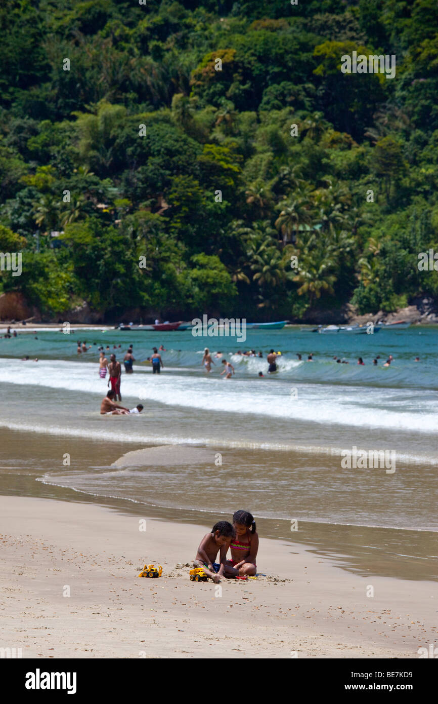 Maracas Bay in Trinidad Stock Photo Alamy