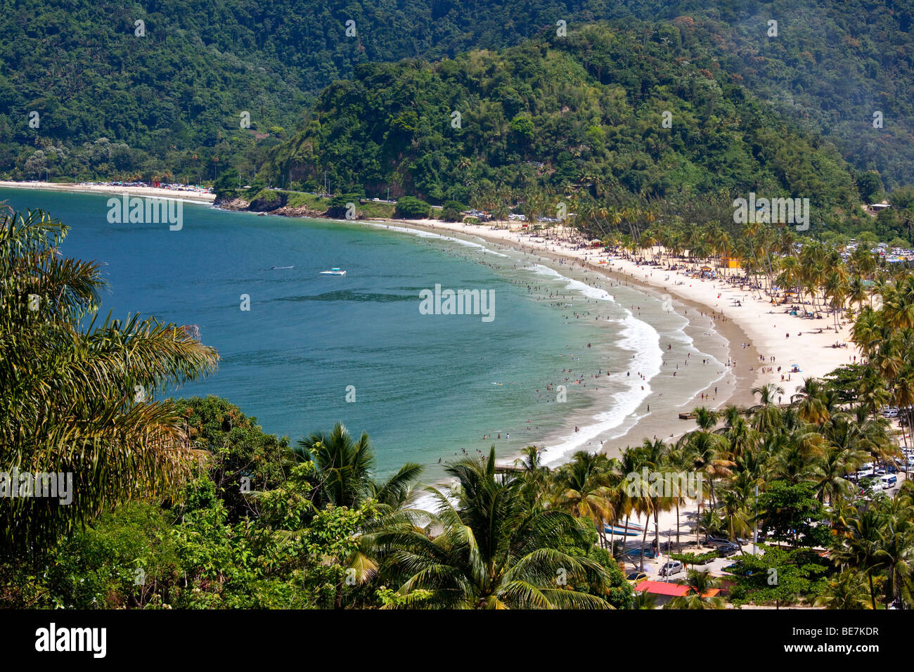 Beach at Maracas Bay in Trinidad Stock Photo Alamy