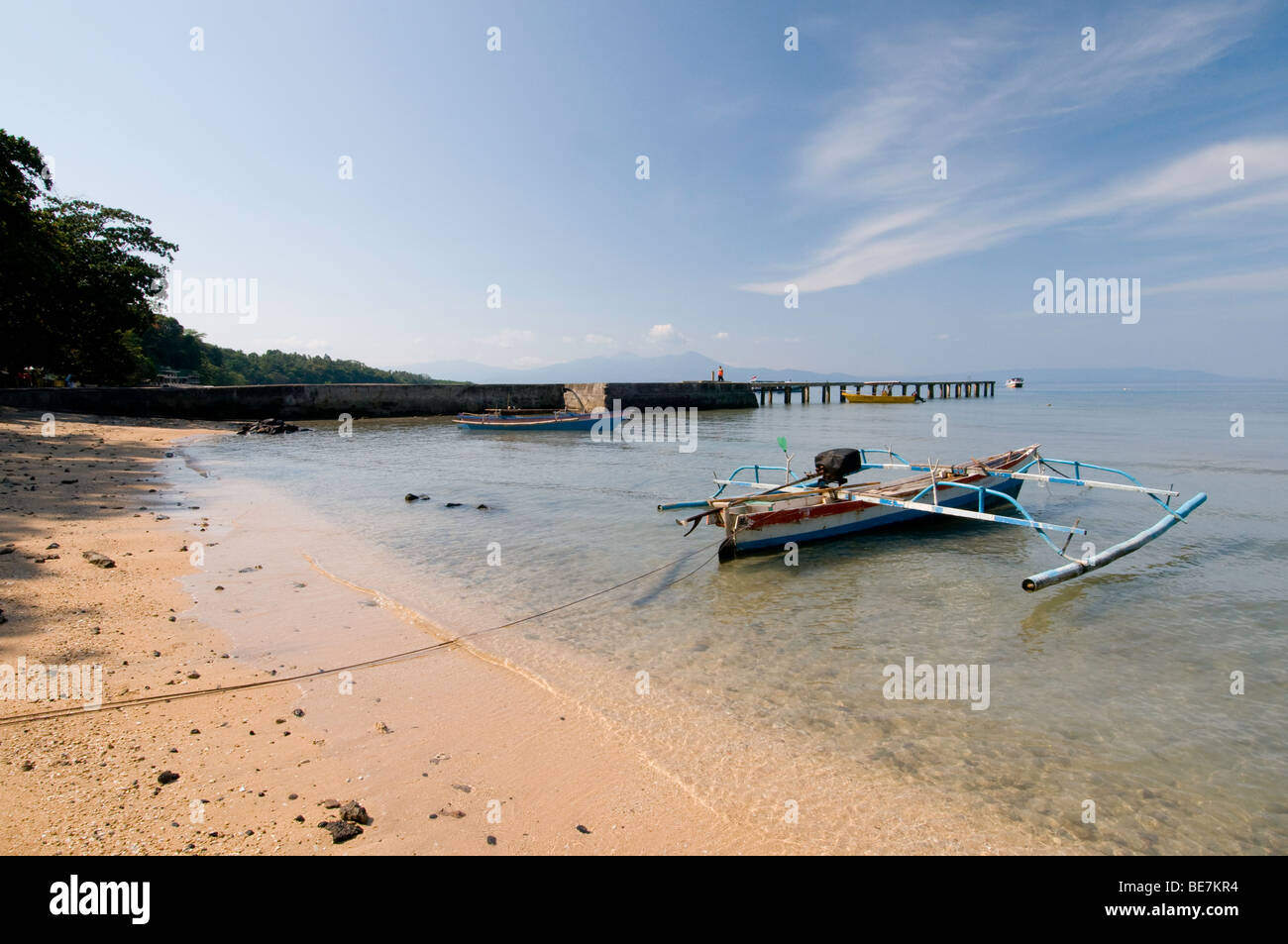 Bunaken island in North Sulawesi, Indonesia Stock Photo