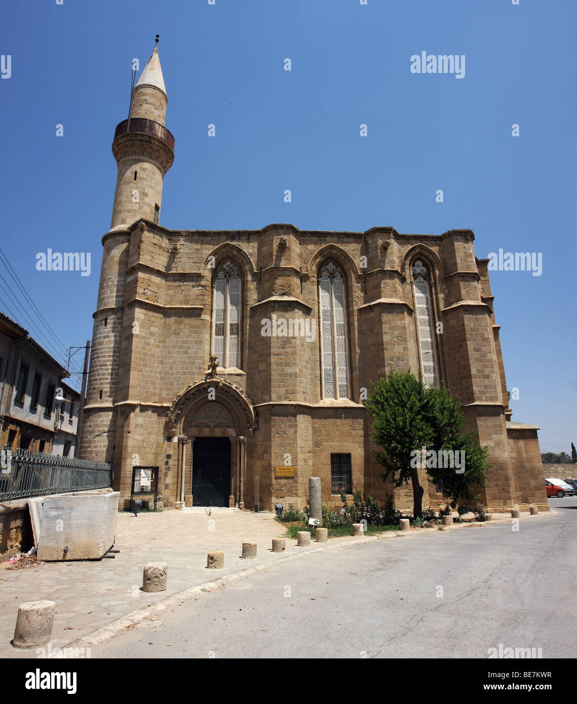Church of St. Catherine - Haydarpasa Camii. Nothern Turkish part of Nicosia, Cypus Stock Photo