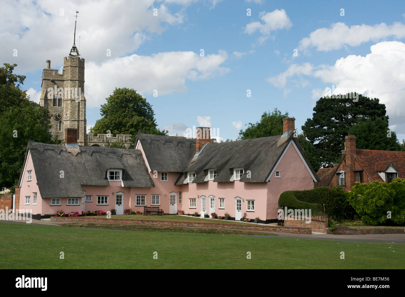 The village of Cavendish, Suffolk, UK Stock Photo Alamy