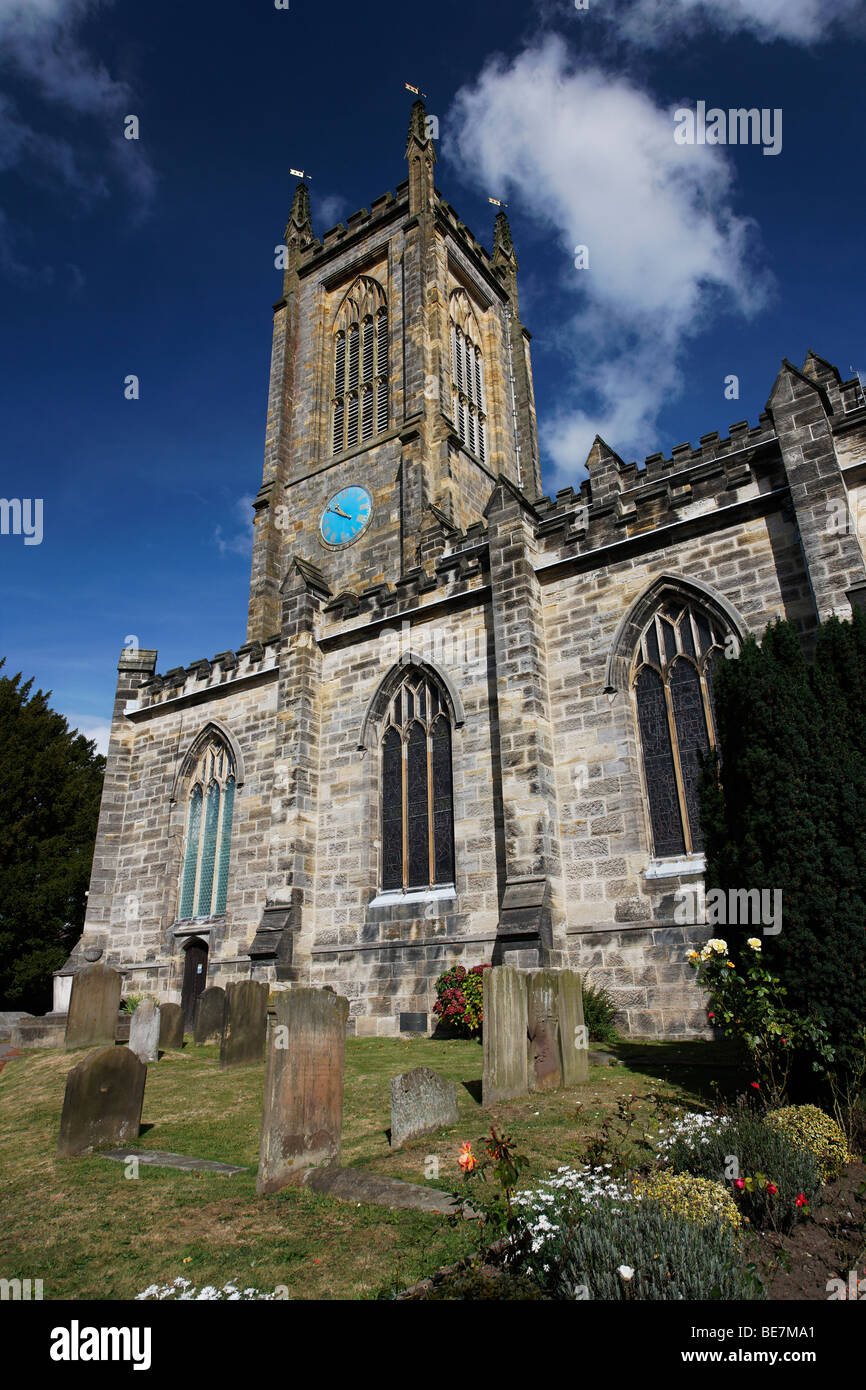 St Swithuns church in East Grinstead. Stock Photo