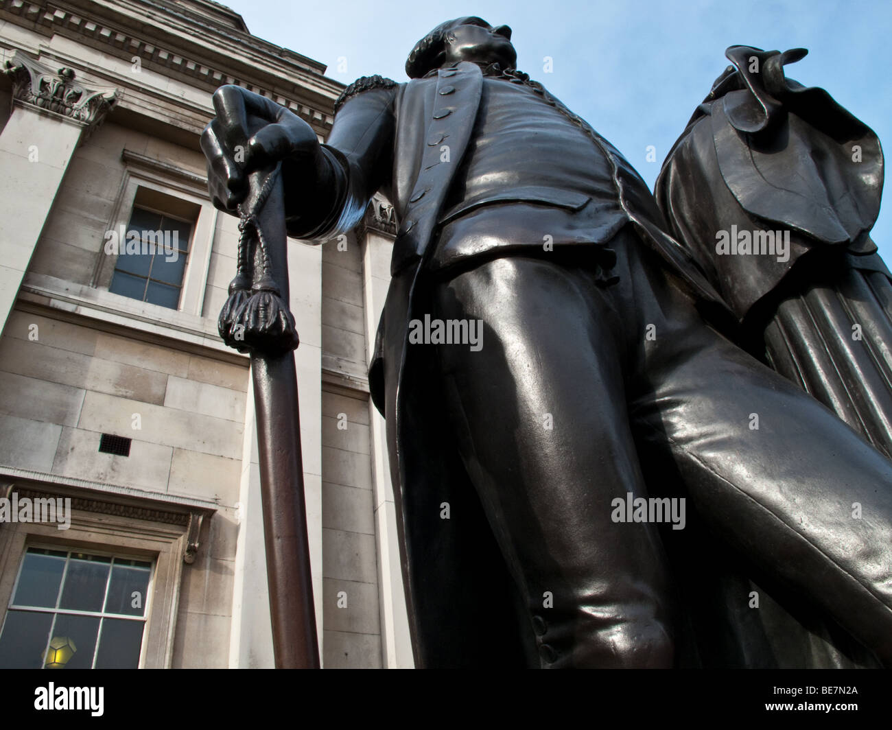 washington statue trafalgar square hires stock photography and