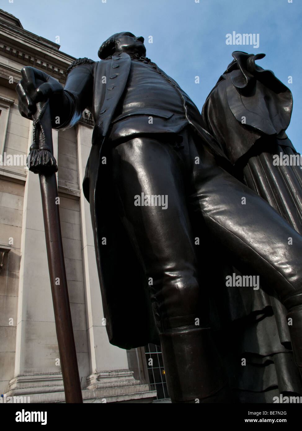 washington statue trafalgar square hires stock photography and