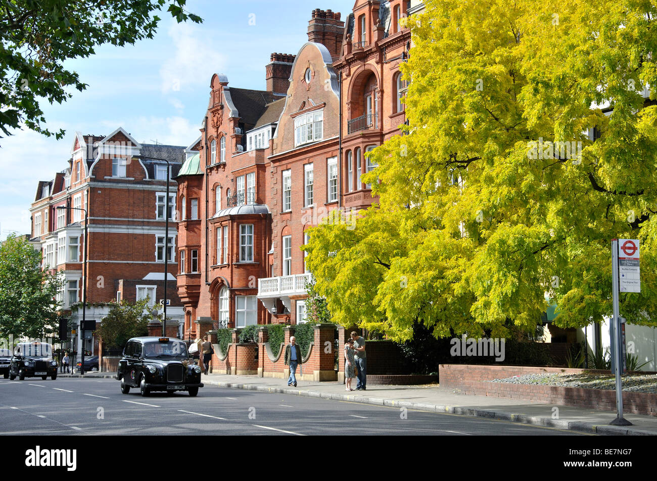 Bayswater Road, Bayswater, City of Westminster, London, England, United Kingdom Stock Photo