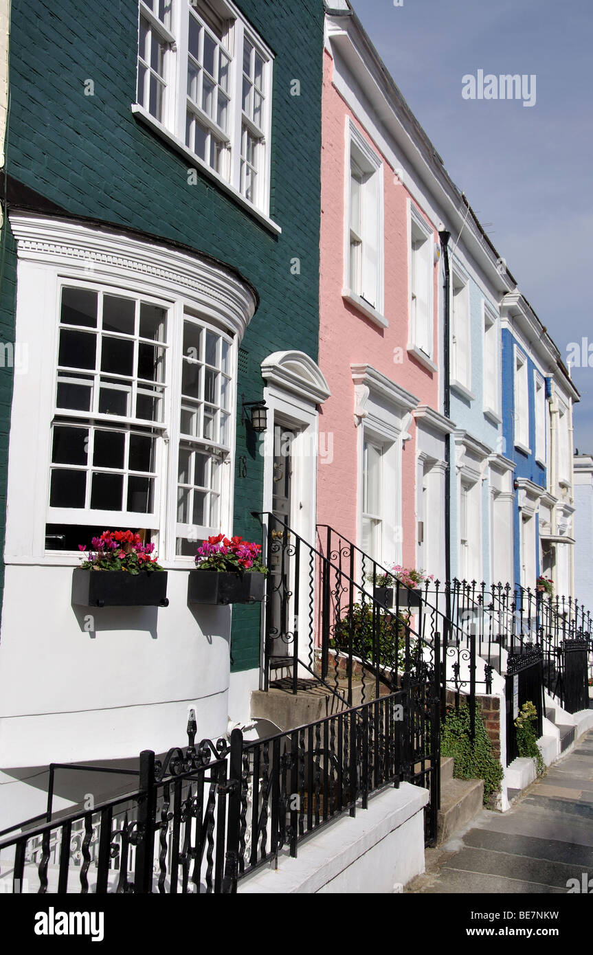 Terraced houses, Farmers Street, Kensington, London Borough of ...