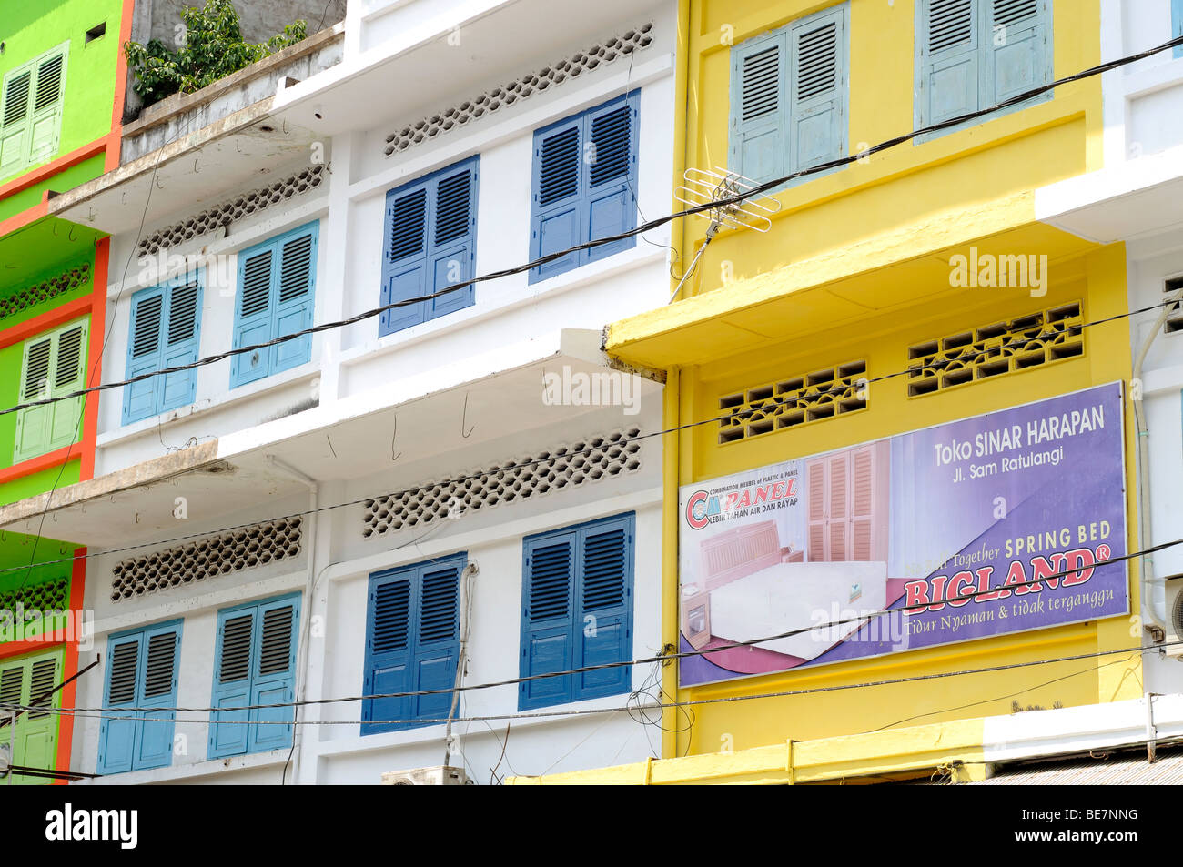 Shophouses In Jambi Sumatra Indonesia Stock Photo Alamy<script async src=