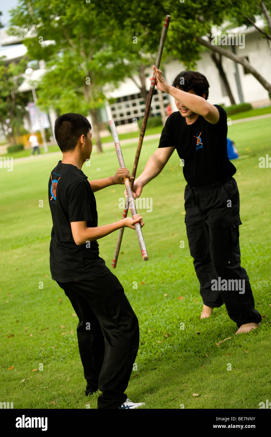 Stick Fighting (Silambam) Action Editorial Stock Photo - Image of fighting,  tournament: 9565373