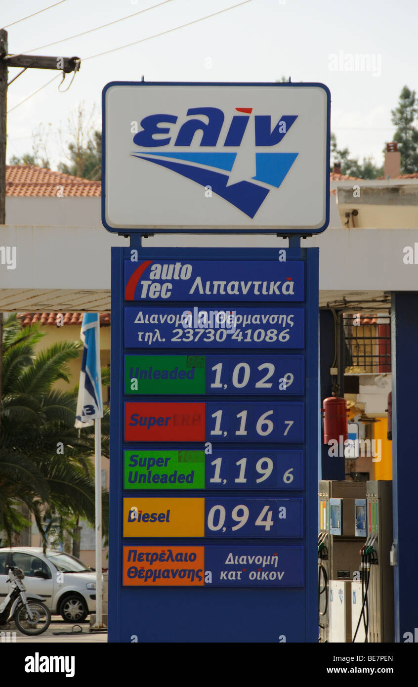 Diesel fuel signage hires stock photography and images Alamy