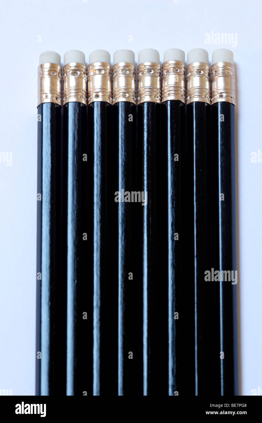 Rubber erasers at end of pencils hires stock photography and images Alamy